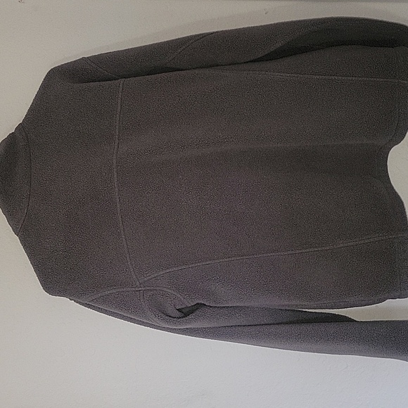 Marmot Fleece Jacket Full‎ Zip Warm Soft Gray Outdoor Coat L - Picture 6 of 8